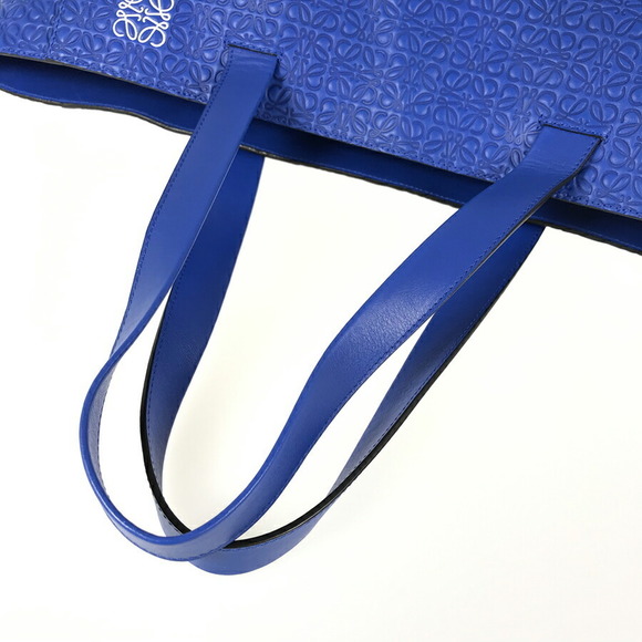 Loewe Leather Anagram T Tote Bag Shopper - Picture 7 of 15